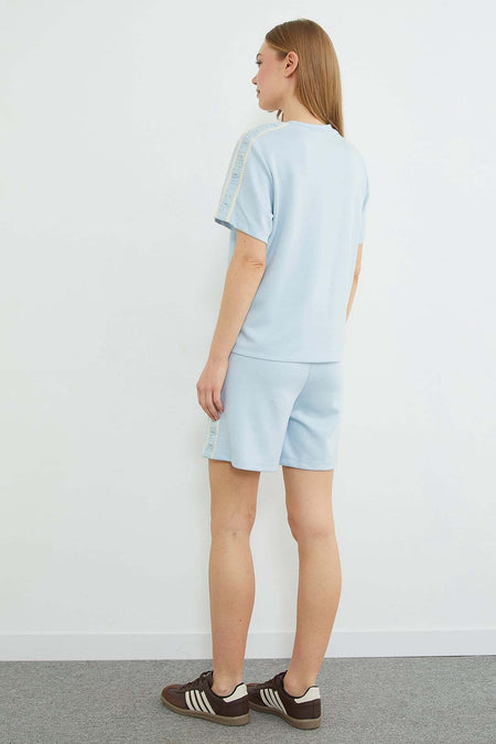 Textured Embossed Modal 2-Piece Set - MALLTURK