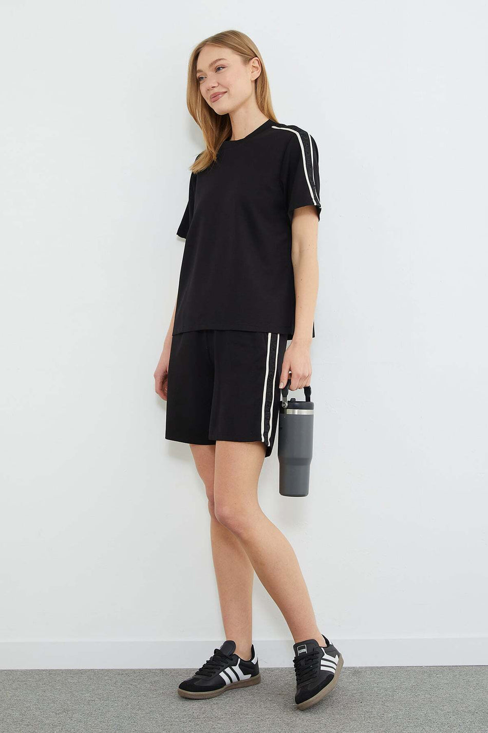 Textured Embossed Modal 2-Piece Set - MALLTURK