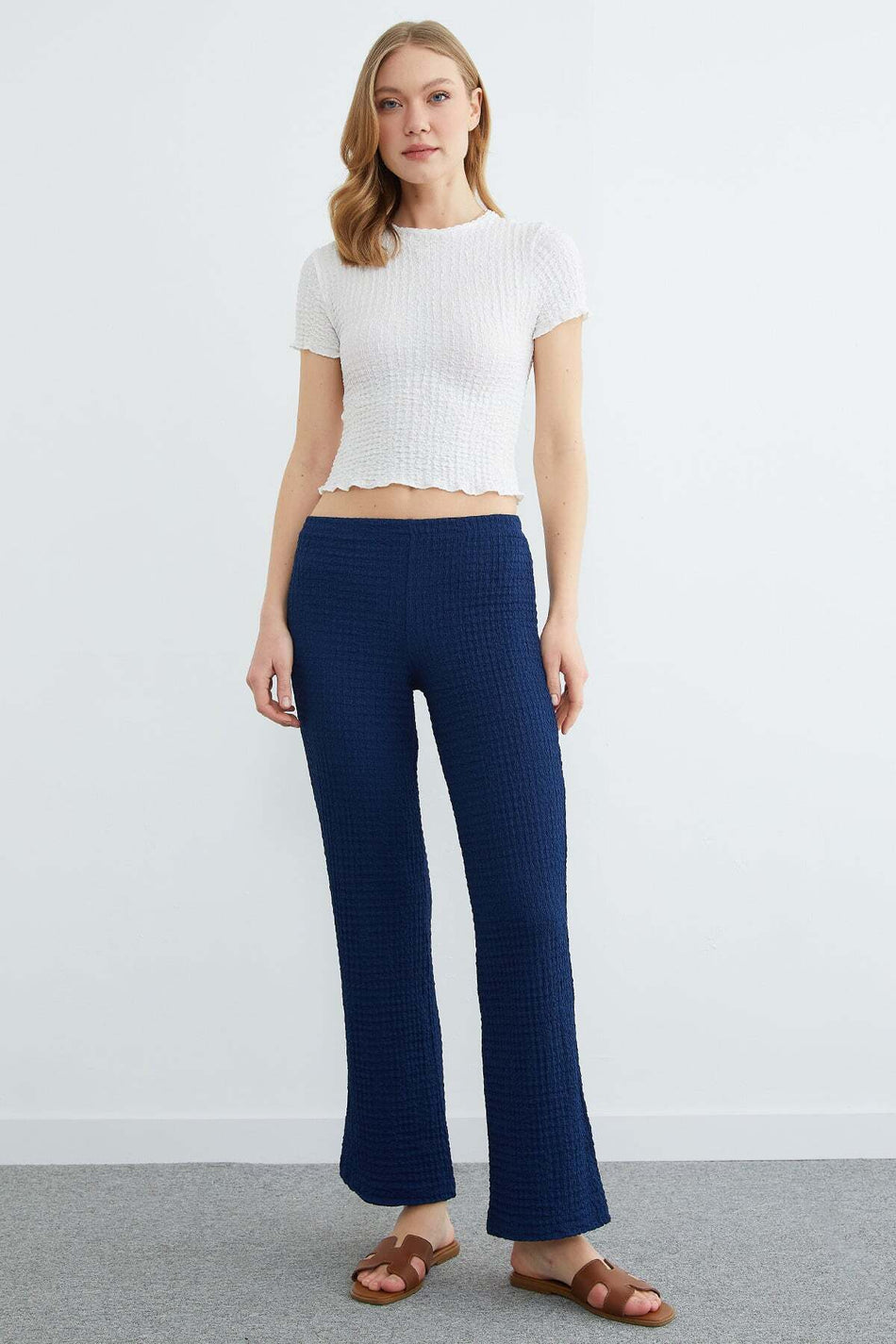 Tie Waist Camisole Trousers - MALLTURK