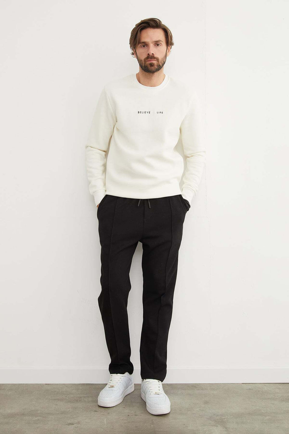 Tie-Waist Chimali Jogger Pants - MALLTURK