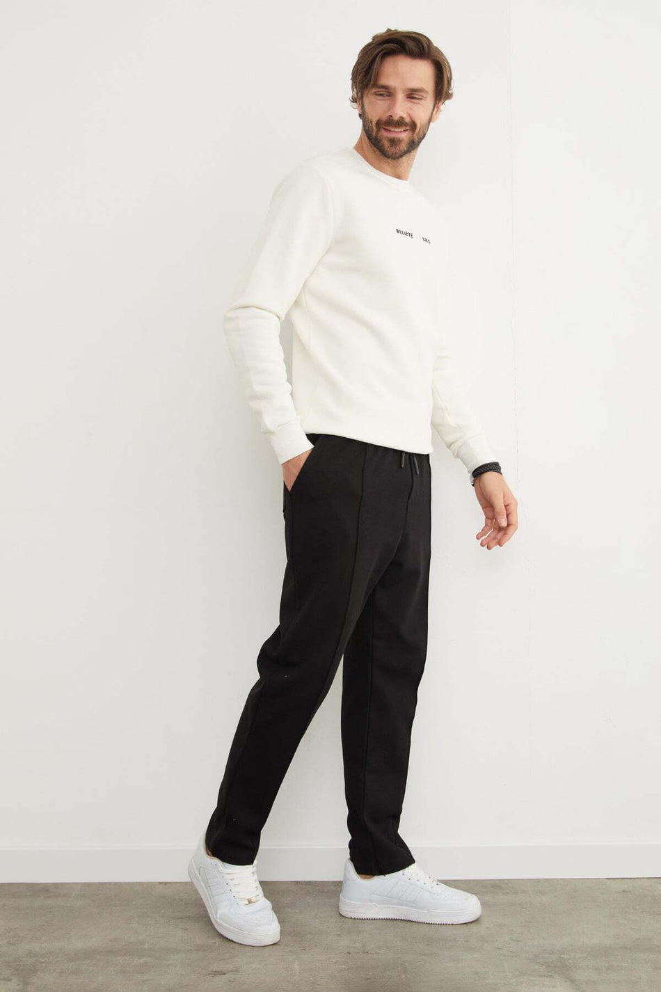 Tie-Waist Chimali Jogger Pants - MALLTURK