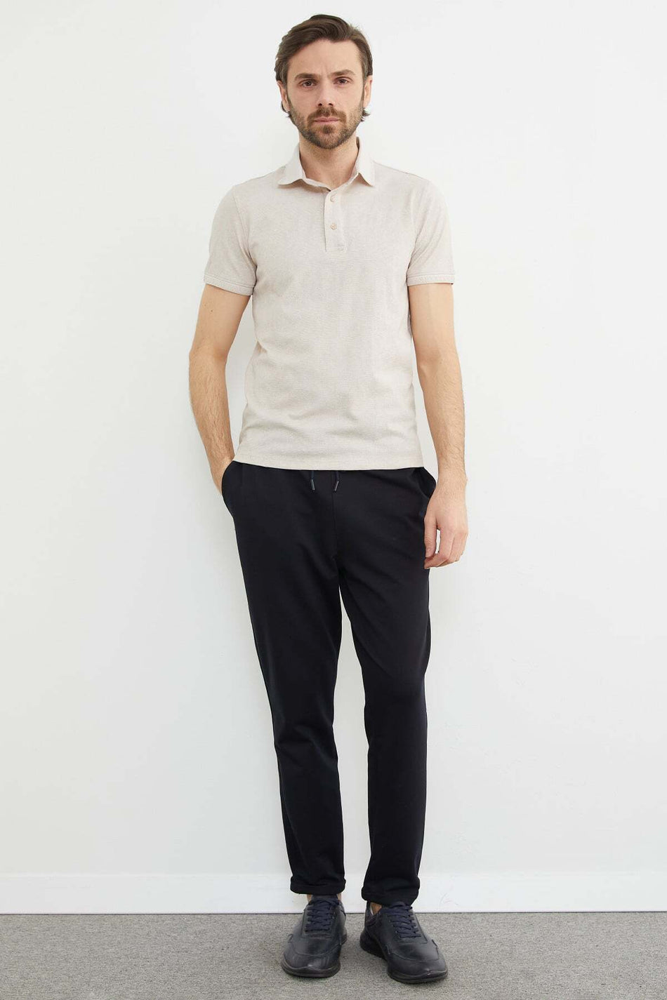 Tie-Waist Double-Legged Trousers - MALLTURK