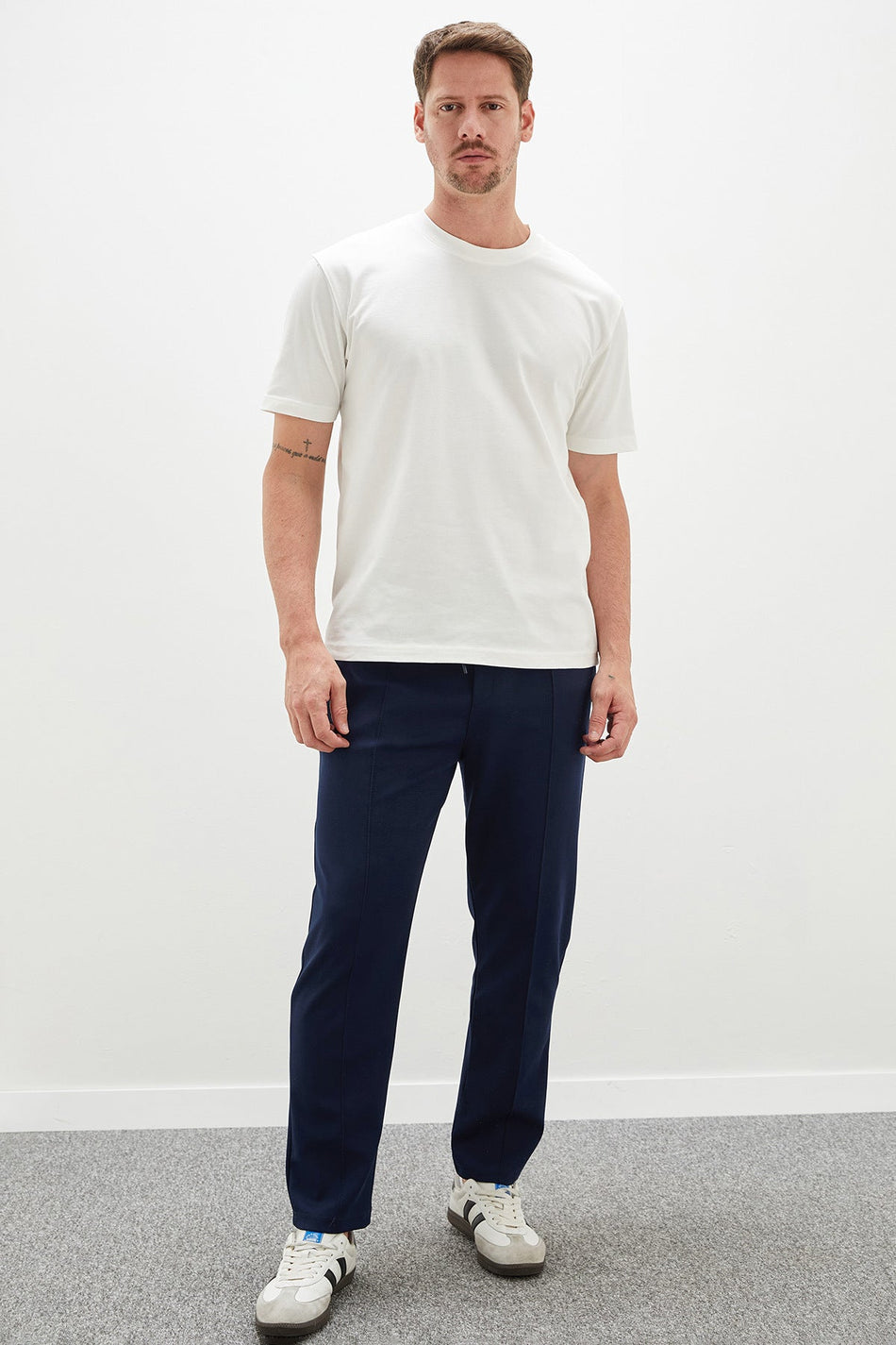 Tie-Waist Double Pocket Trousers - MALLTURK