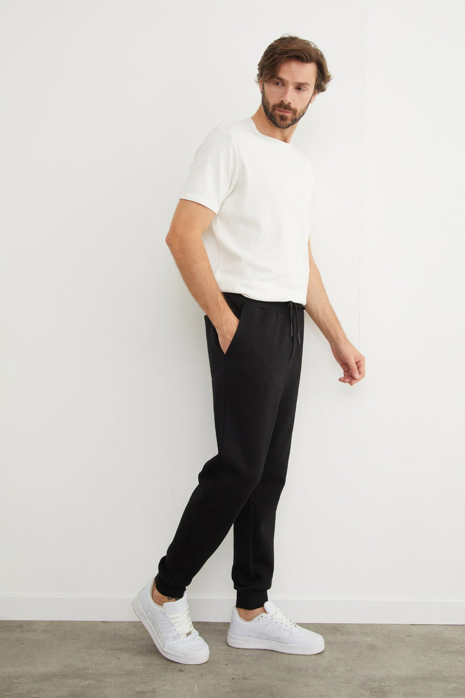 Tie Waist Jogger Pants - MALLTURK