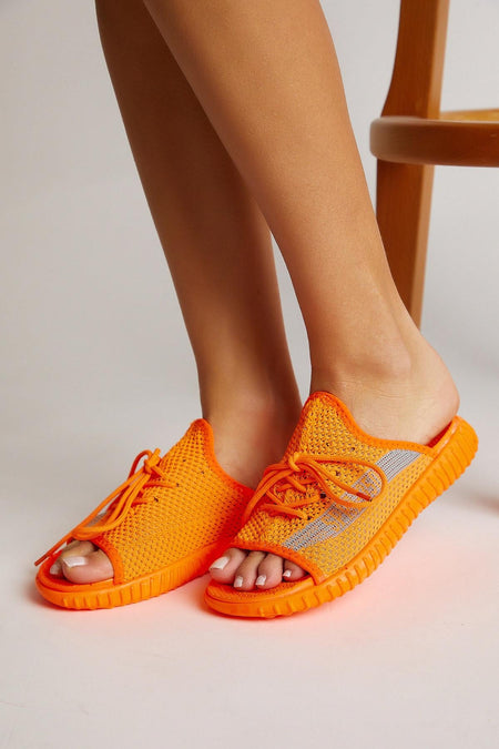 Triko Özel Üretim Unisex Oranj Terlik TBTR-0 - MALLTURK