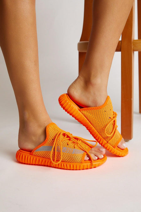 Triko Özel Üretim Unisex Oranj Terlik TBTR-0 - MALLTURK