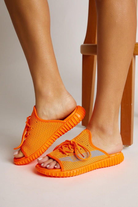 Triko Özel Üretim Unisex Oranj Terlik TBTR-0 - MALLTURK