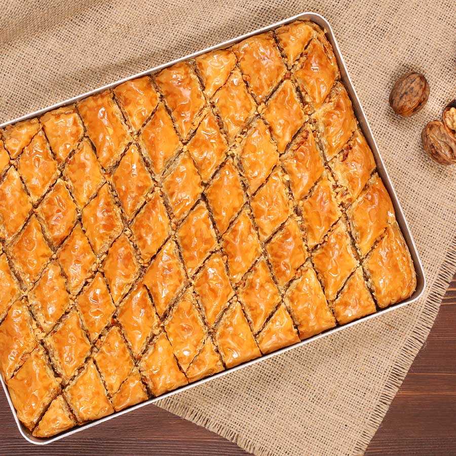 Walnut Baklava, Fresh