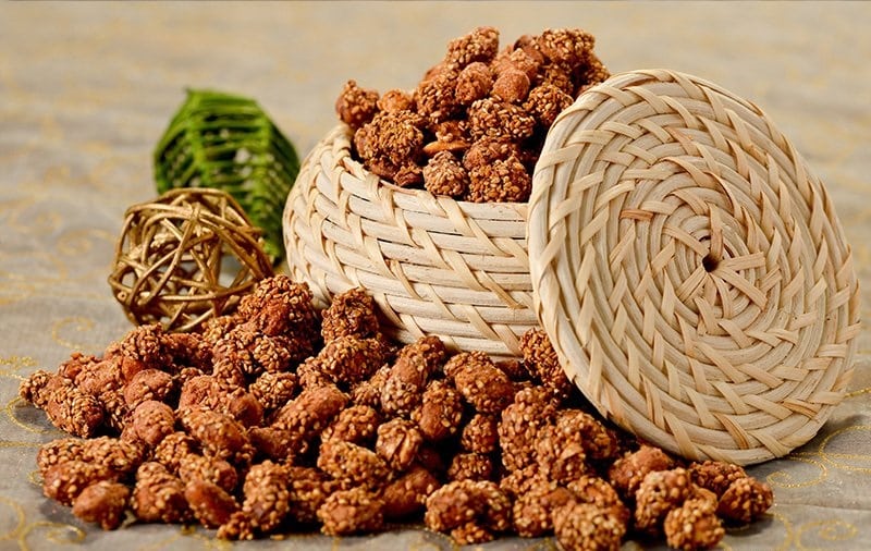 فول سوداني تركي بالسمسم والعسل