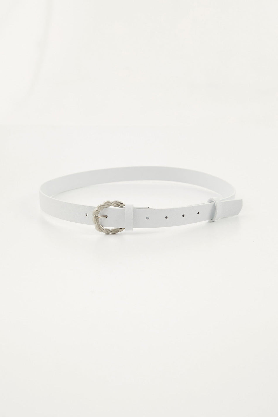 Twisted Faux Leather Belt - MALLTURK