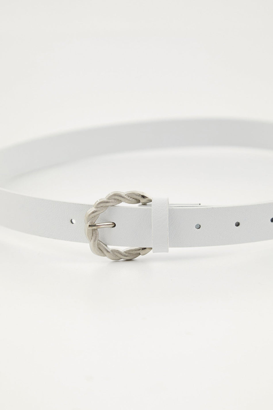 Twisted Faux Leather Belt - MALLTURK