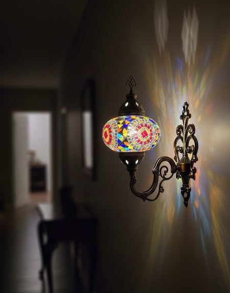 Turkish Mosaic Wall Lamp - MALLTURK