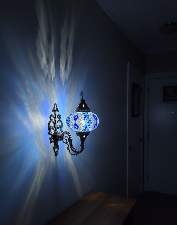 Turkish Mosaic Wall Lamp - MALLTURK
