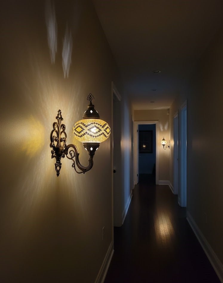 Turkish Mosaic Wall Lamp - MALLTURK