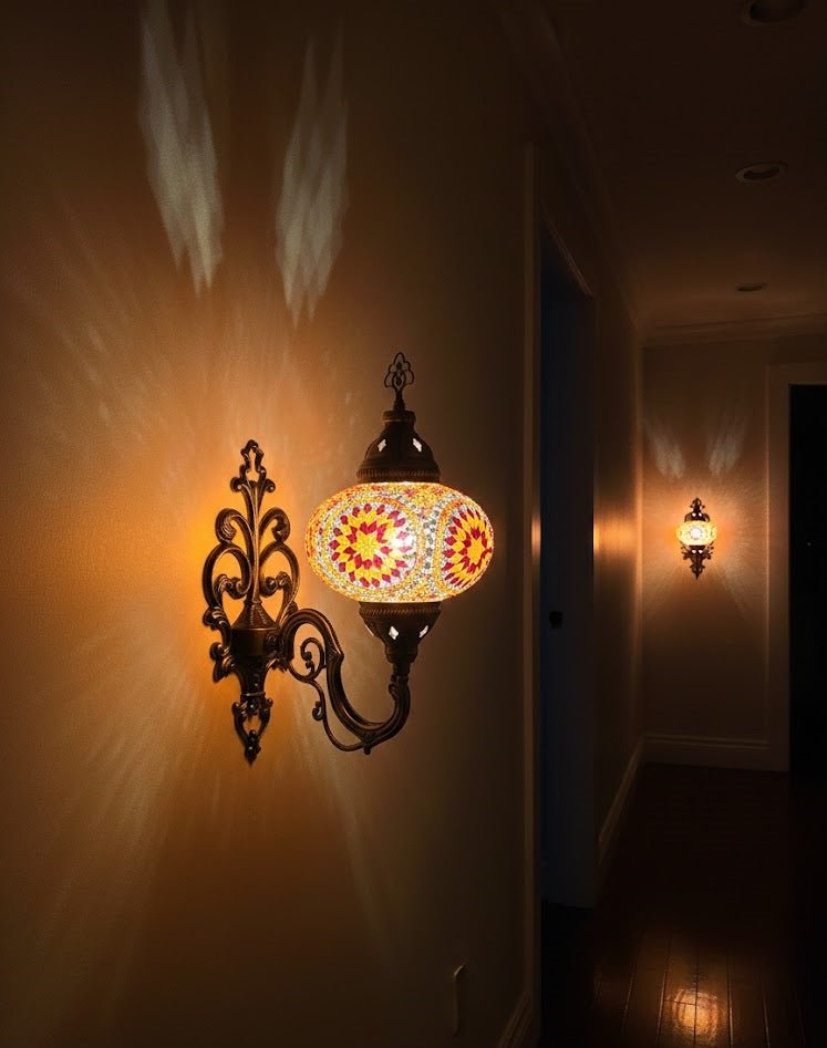 Turkish Mosaic Wall Lamp - MALLTURK