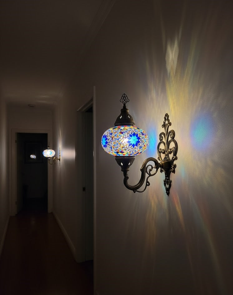 Turkish Mosaic Wall Lamp