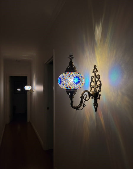 Turkish Mosaic Wall Lamp - MALLTURK