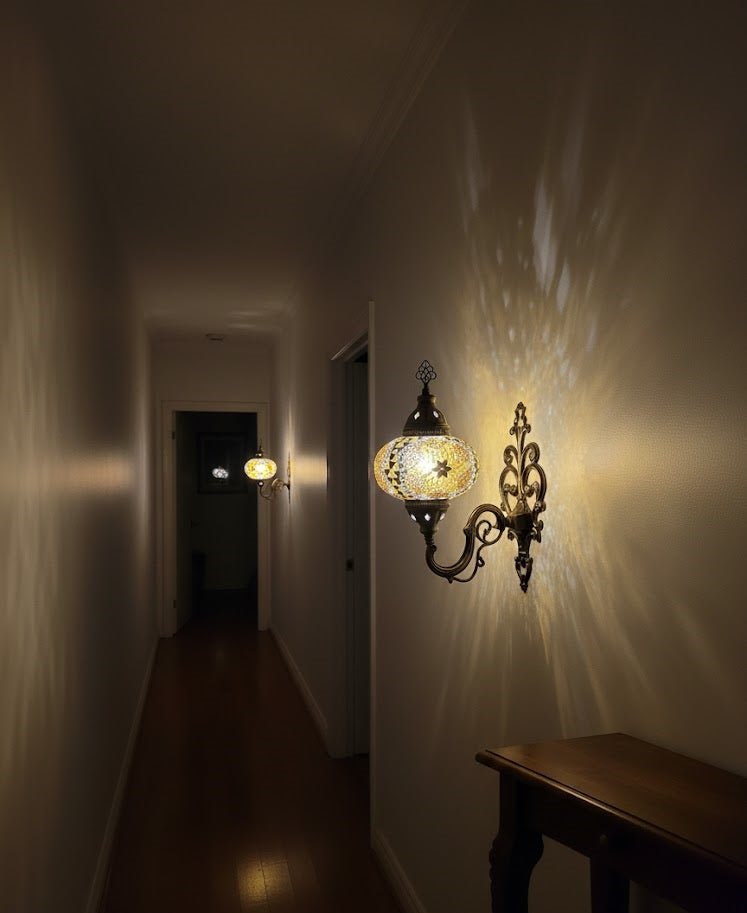 Turkish Mosaic Wall Lamp - MALLTURK
