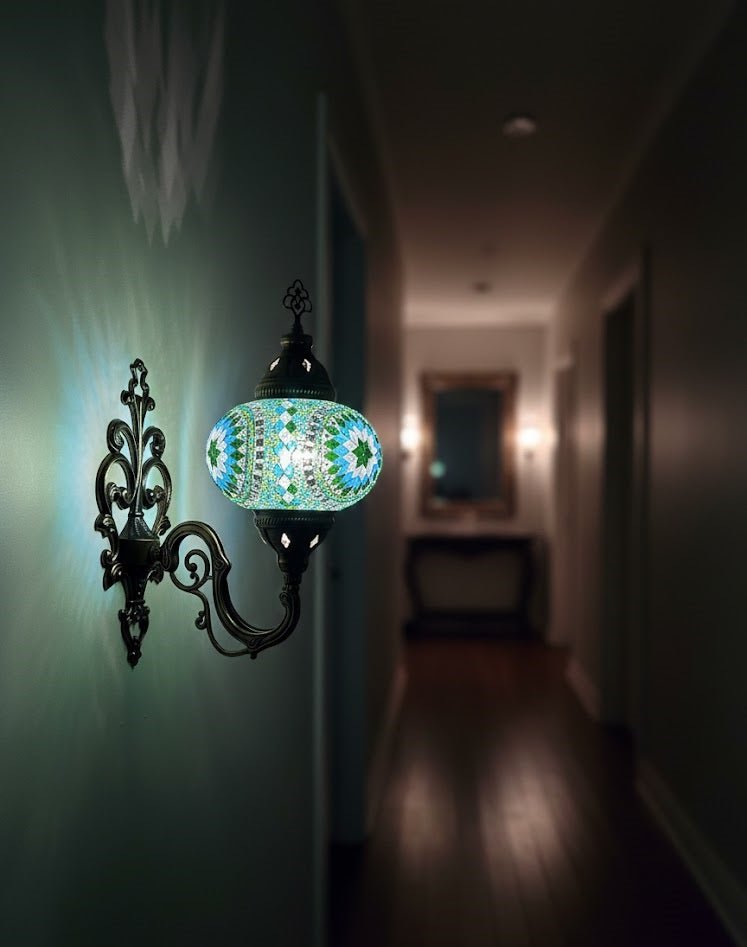 Turkish Mosaic Wall Lamp - MALLTURK