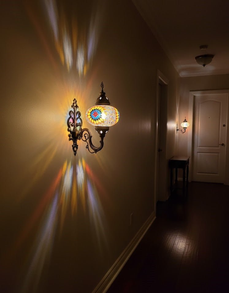 Turkish Mosaic Wall Lamp - MALLTURK