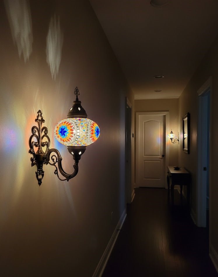 Turkish Mosaic Wall Lamp - MALLTURK