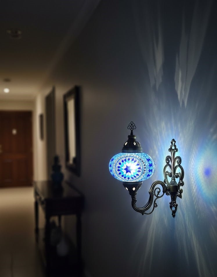 Turkish Mosaic Wall Lamp - MALLTURK