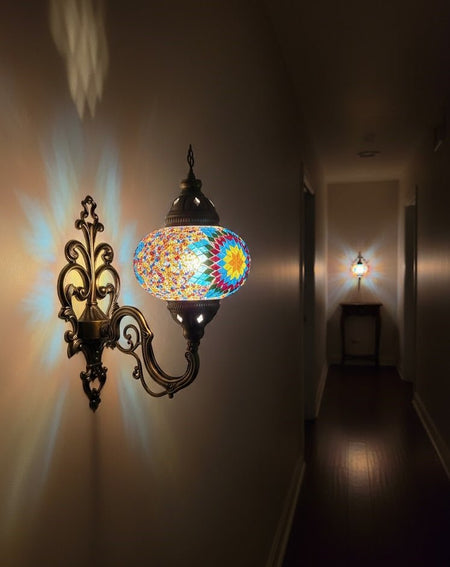 Turkish Mosaic Wall Lamp - MALLTURK