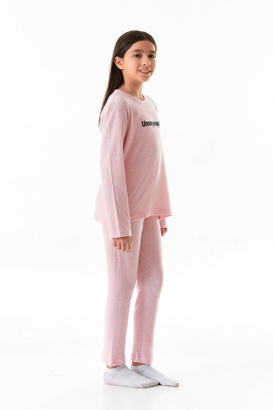 Unsurpassed Printed Girl's Pajama Set - MALLTURK