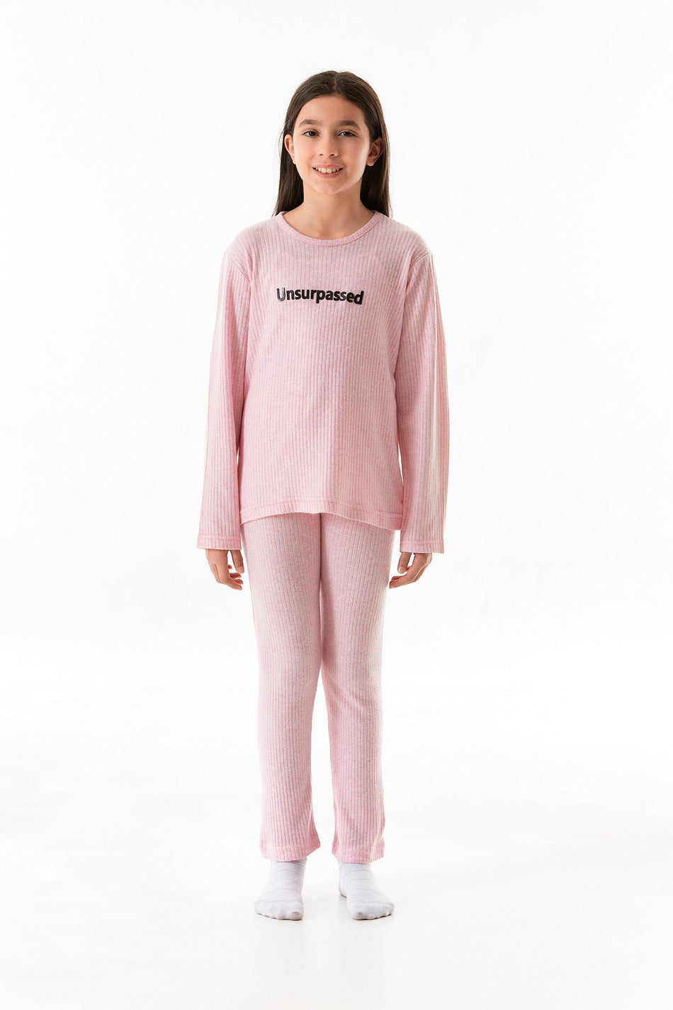 Unsurpassed Printed Girl's Pajama Set - MALLTURK