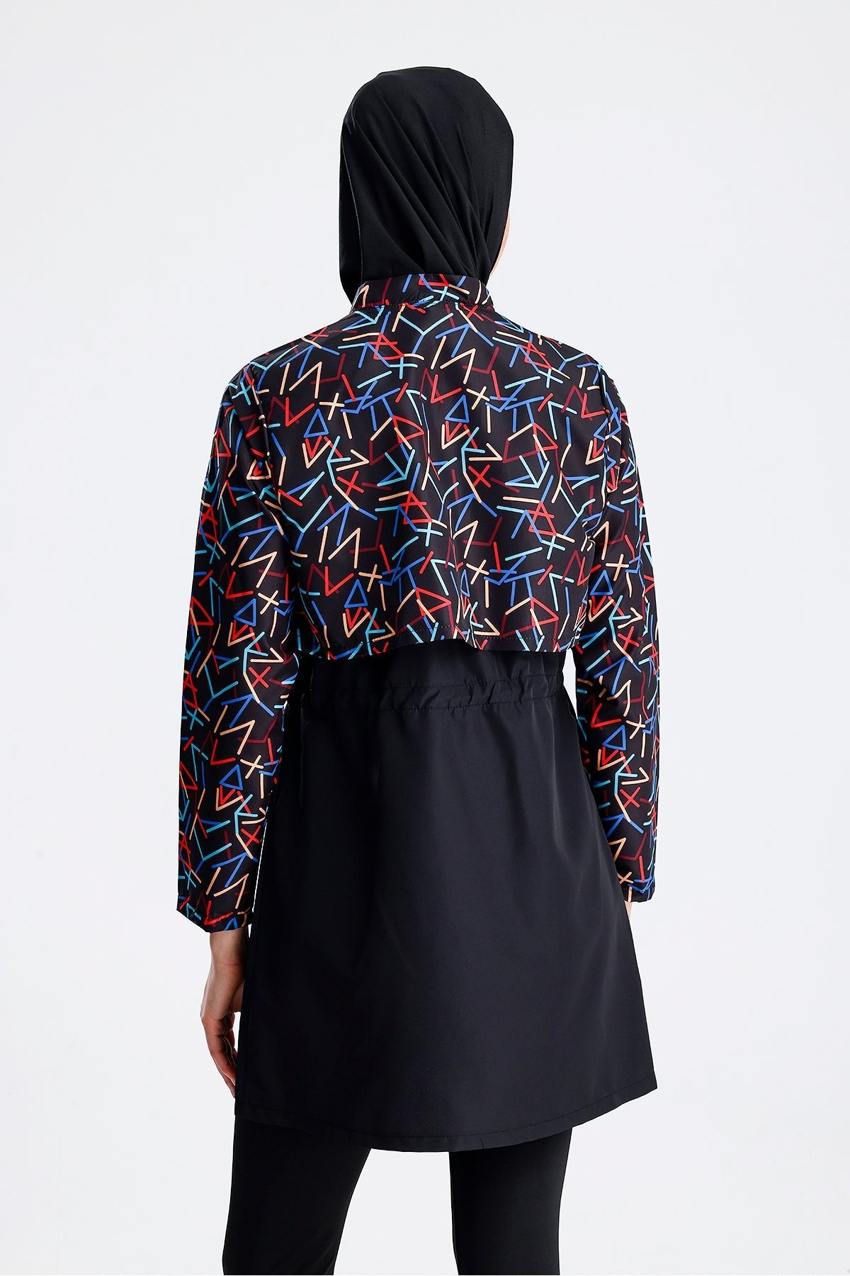 Water Repellent Parachute Hijab Swimsuit - MALLTURK