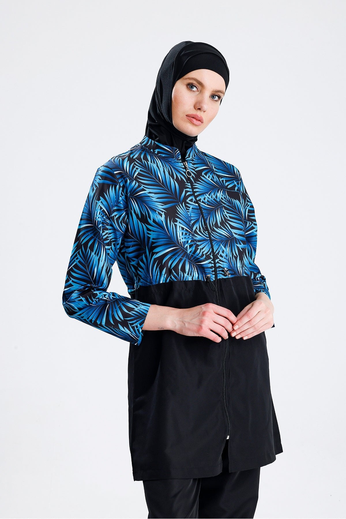 Water Repellent Parachute Hijab Swimsuit - MALLTURK