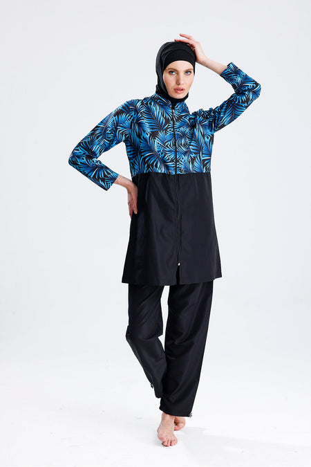 Water Repellent Parachute Hijab Swimsuit - MALLTURK