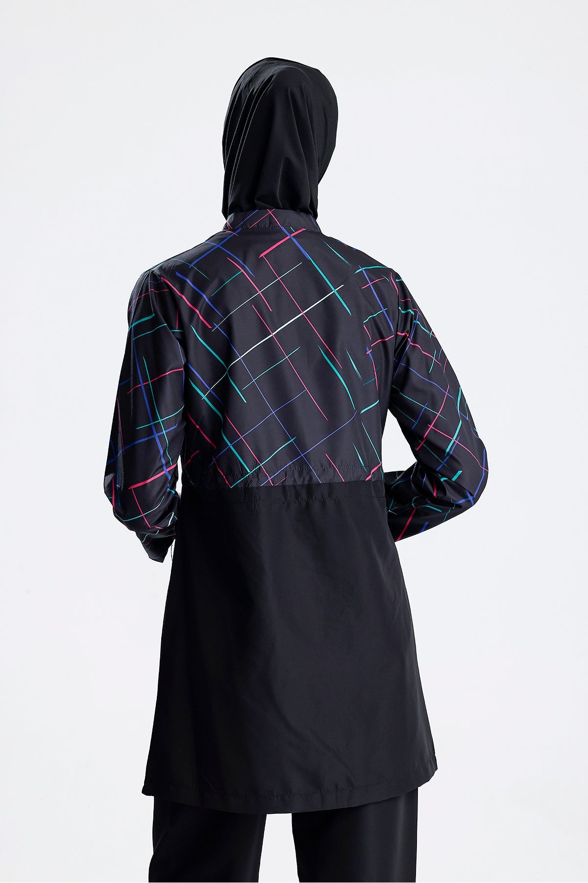 Water Repellent Parachute Hijab Swimsuit Light - MALLTURK
