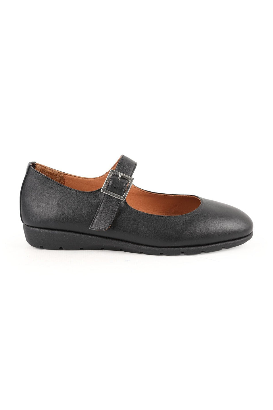 Women's Babet Mother Shoes Mary Jane Buckle Antique Faux Leather L031.26141508 - MALLTURK