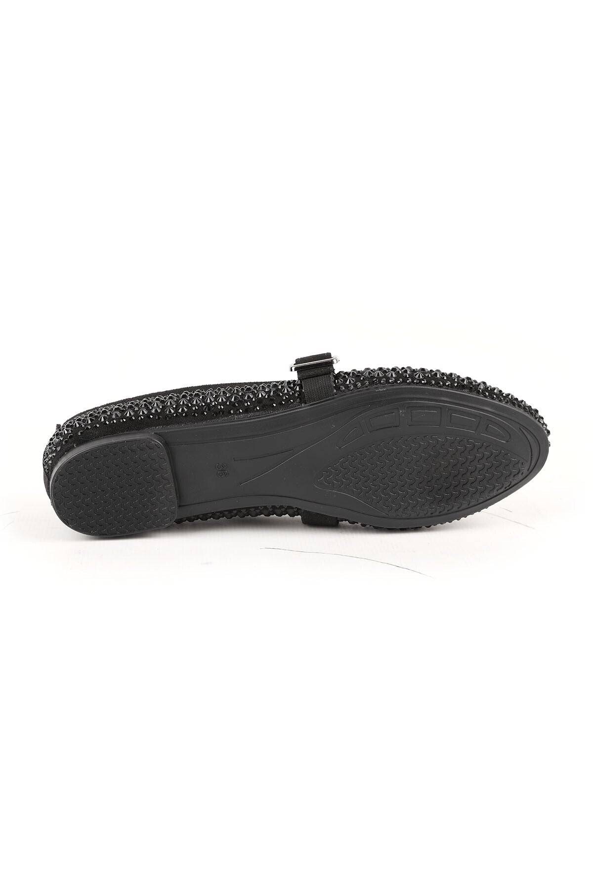 Women's Babet Stone Evening Dress Shoes Mary Jane Strappy Suede Mother's Shoes L080.99 - MALLTURK