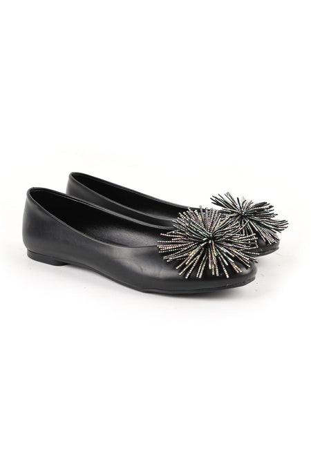 Women's Babet Stone Evening Dress Tasseled Slip-On Round Toe Mother's Shoes Leather L080.Y01 - MALLTURK