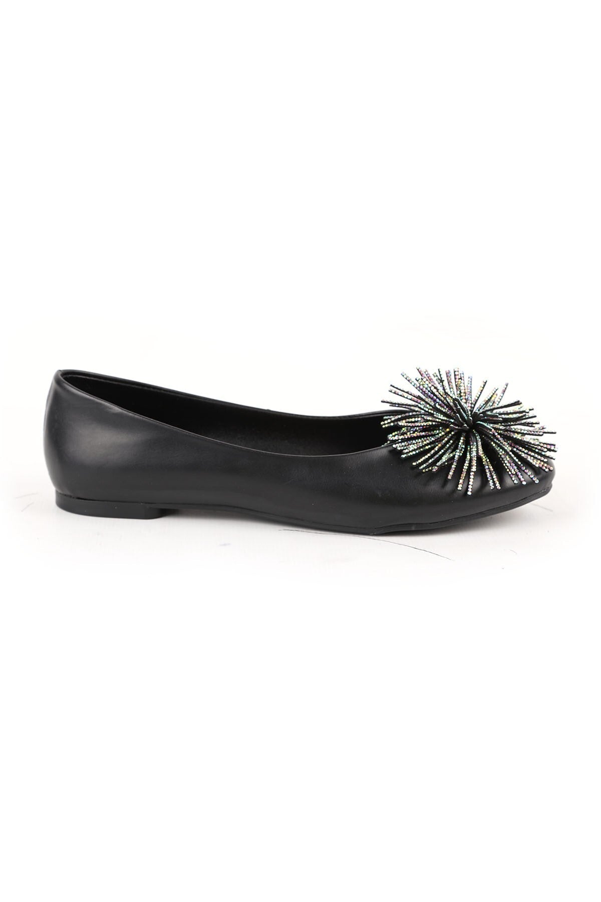 Women's Babet Stone Evening Dress Tasseled Slip-On Round Toe Mother's Shoes Leather L080.Y01 - MALLTURK