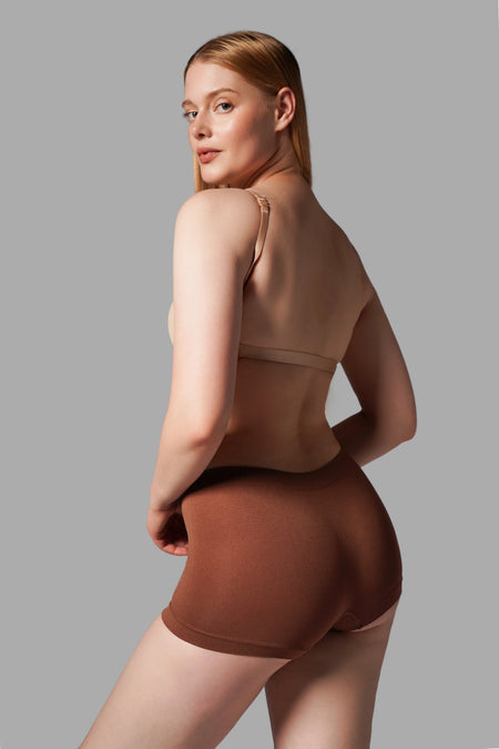 Women's Boxer Shaping / Sculpting Non-Marking S Seamless Knitted Boxer 2001 - MALLTURK