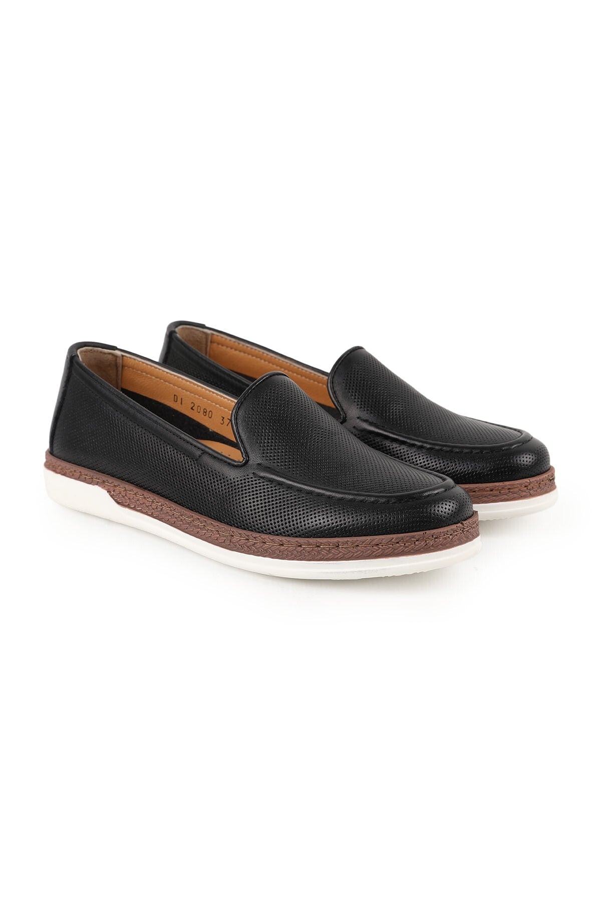 Women's Casual Jute Detailed Laser Cut Slip-On Orthopedic Comfort Mother's Shoes L10.2080 - MALLTURK