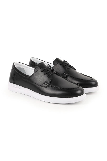 Women's Casual Shoes Moccasin Stitched Antique Look Lightweight Eva Sole Flexible Comfortable Lace-Up Lz5624 - MALLTURK