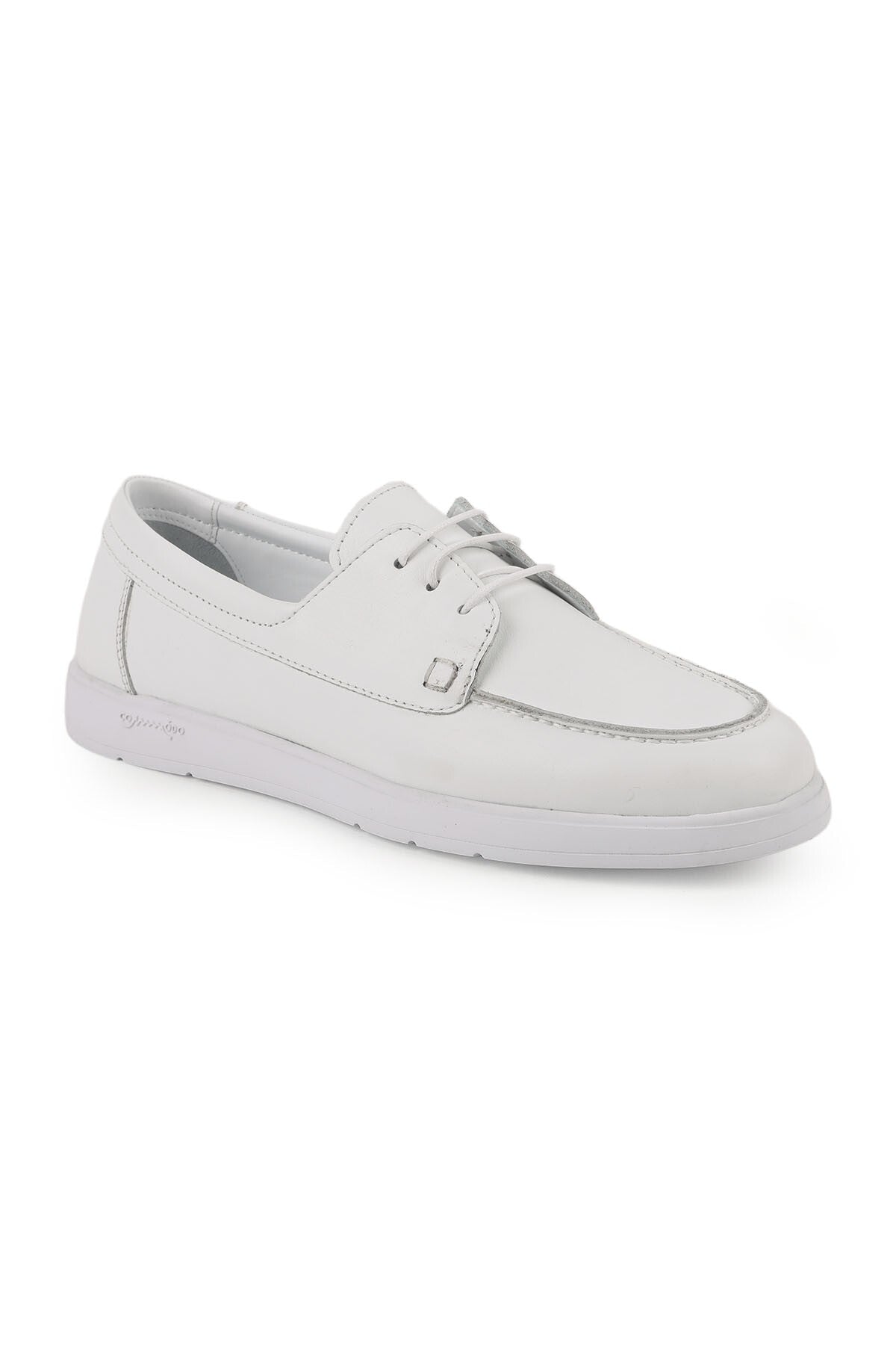 Women's Casual Shoes Moccasin Stitched Antique Look Lightweight Eva Sole Flexible Comfortable Lace-Up Lz5624 - MALLTURK