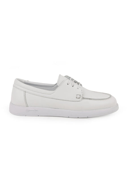 Women's Casual Shoes Moccasin Stitched Antique Look Lightweight Eva Sole Flexible Comfortable Lace-Up Lz5624 - MALLTURK