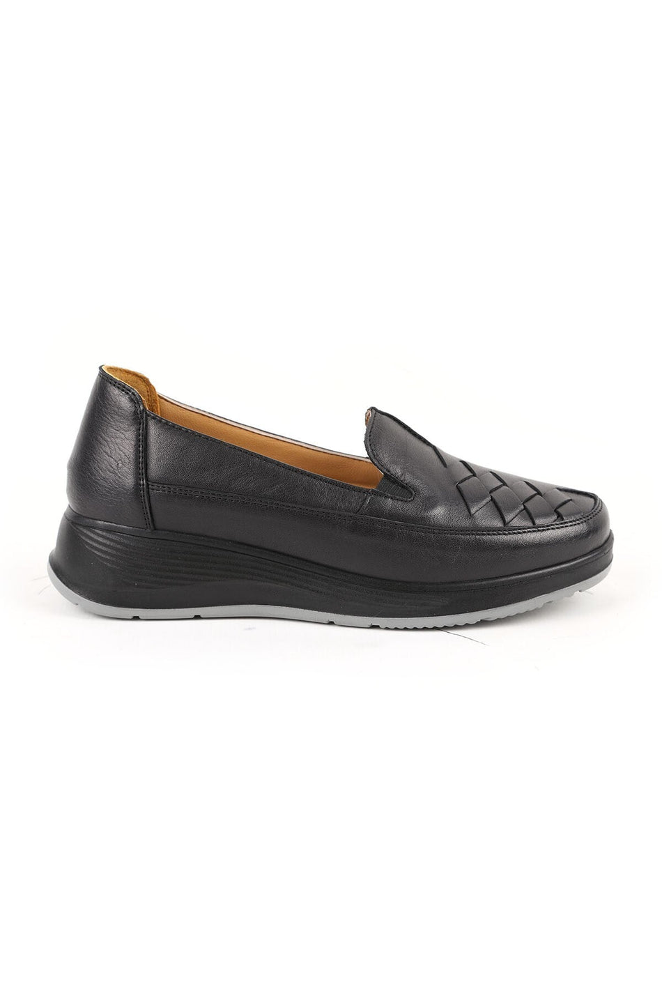 Women's Casual Thick Eva Sole Knitted Detailed Slip-On Orthopedic Mother Shoes L10.102 - MALLTURK