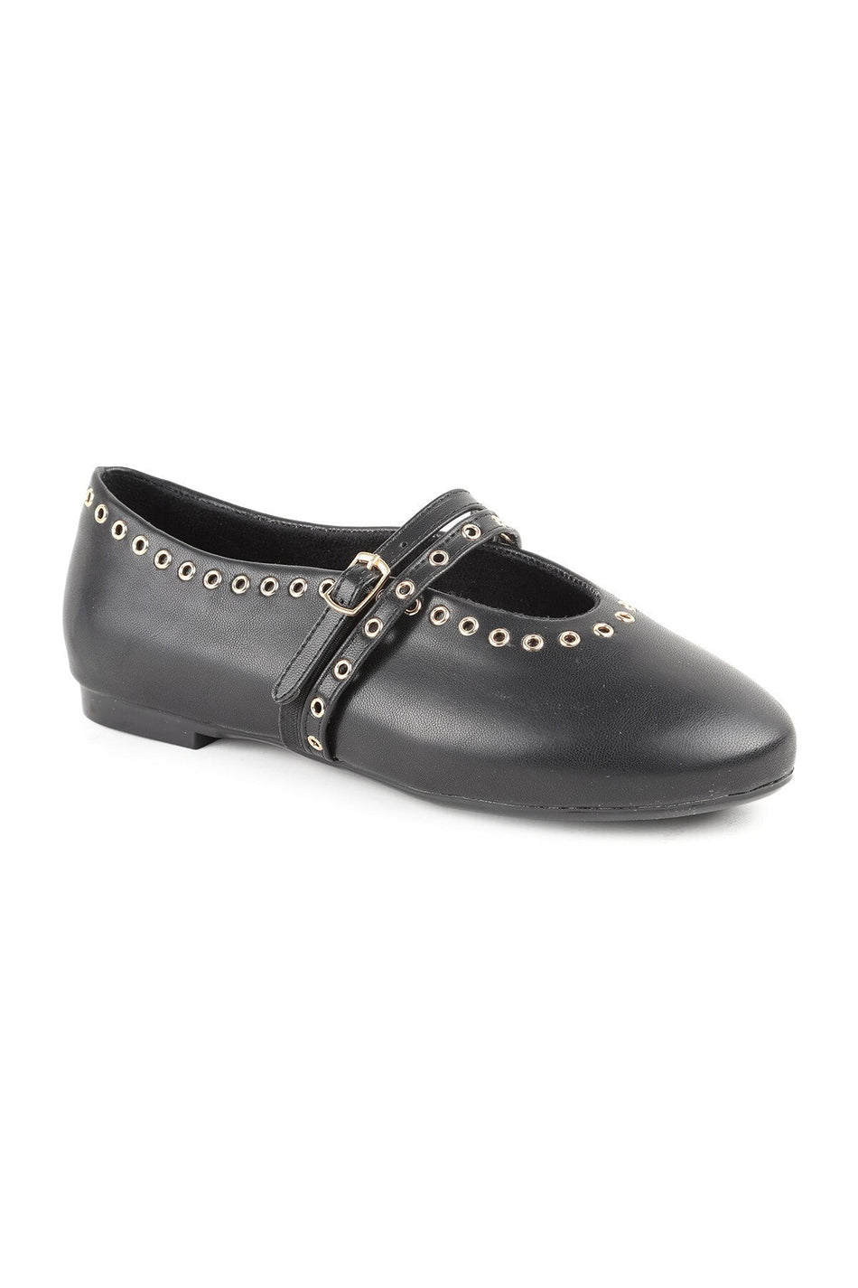 Women's Genuine Leather K1065 Casual Shoes with Buckle Detail and Tpu Sole - MALLTURK