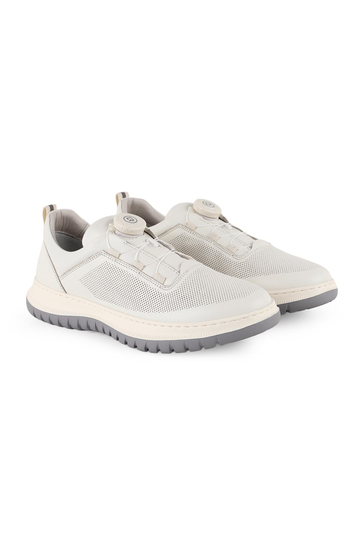 Women's Genuine Leather Lz5909 Dial System Eva Sole Casual Shoes - MALLTURK
