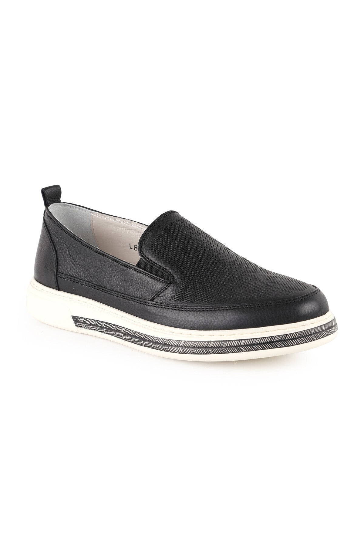 Women's Genuine Leather Slipon Shoes Breathable Structure Lightweight Eva Sole Daily Comfort Model Lz5902 - MALLTURK