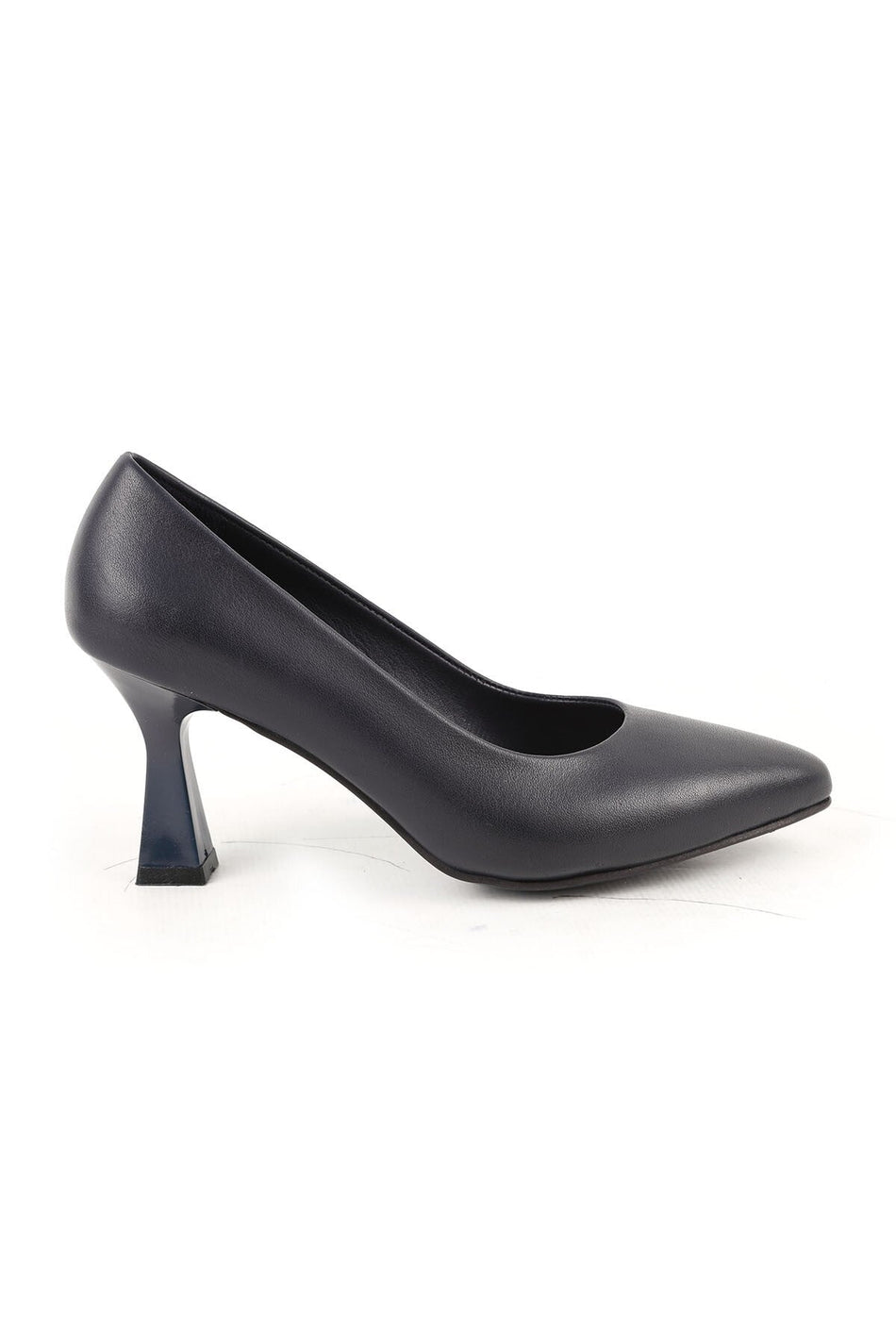 Women's High Heel Shoes Genuine Leather Pointed Toe Medium Goblet Heel Office Evening Dress Stiletto L068.780 - MALLTURK