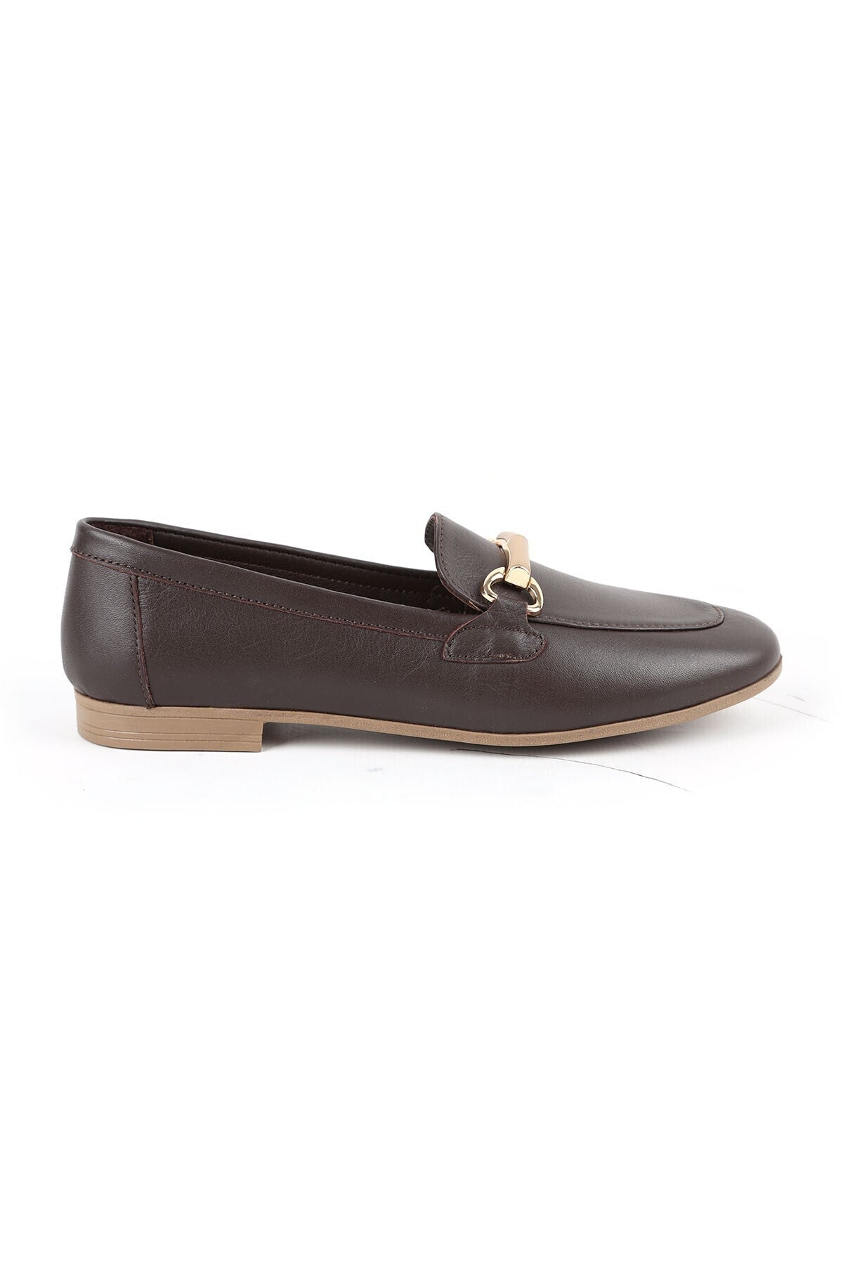 Women's Loafer Shoes Classic Metal Buckle Stylish Office Daily Comfortable Flat Sole L081.24217 - MALLTURK