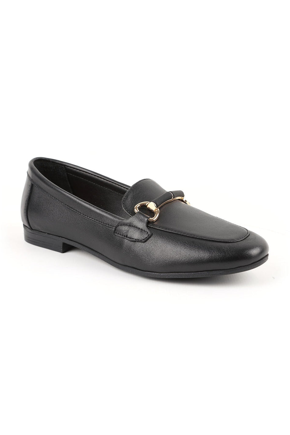 Women's Loafer Shoes Classic Metal Buckle Stylish Office Daily Comfortable Flat Sole L081.24217 - MALLTURK