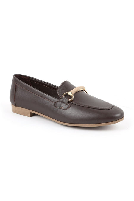 Women's Loafer Shoes Classic Metal Buckle Stylish Office Daily Comfortable Flat Sole L081.24217 - MALLTURK